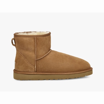 Botas UGG Classic Mini Homem Marrom | PT-NEUHQ